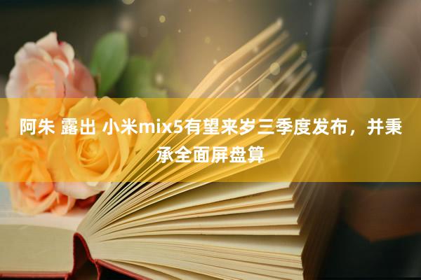 阿朱 露出 小米mix5有望来岁三季度发布，并秉承全面屏盘算